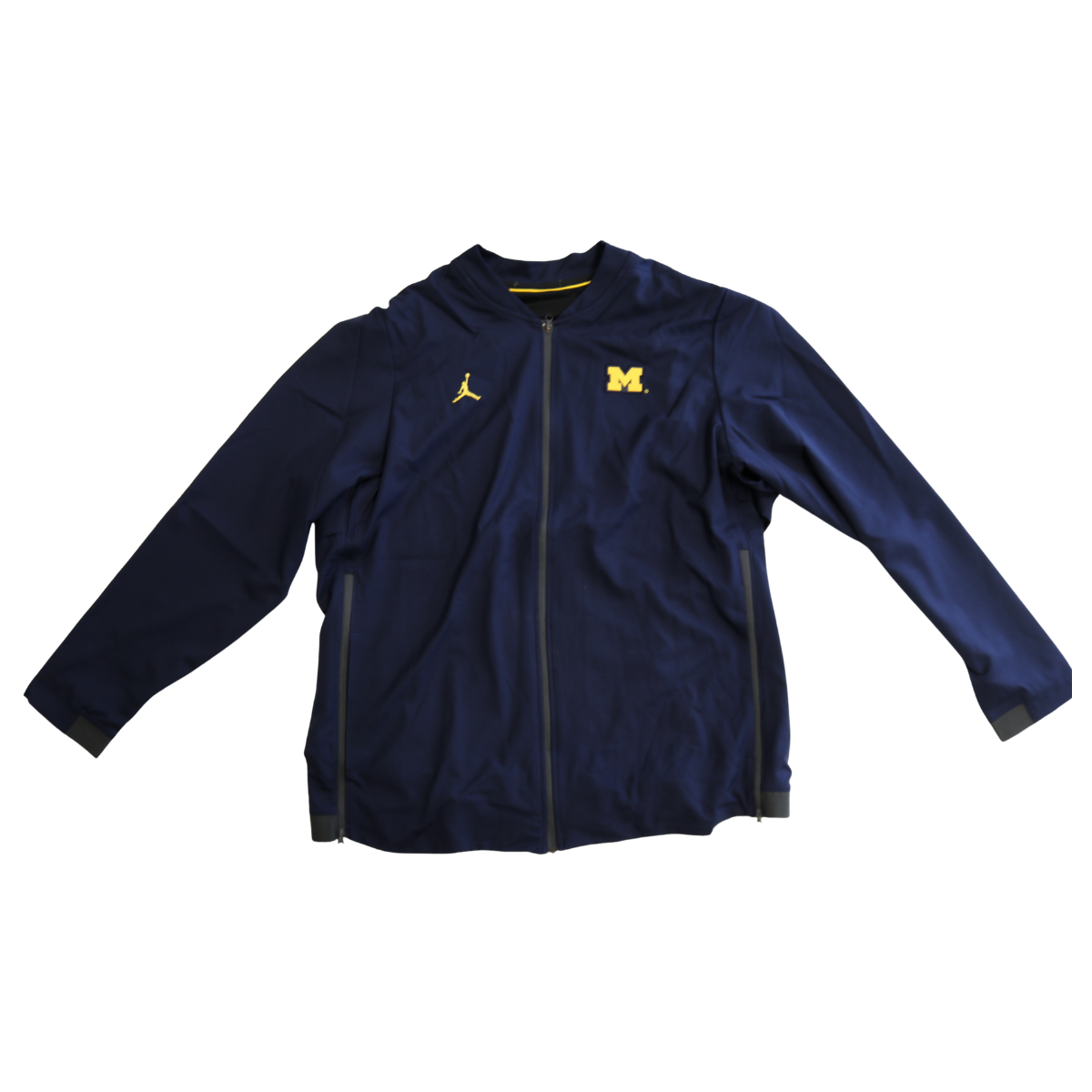Nike Air Jordan Michigan Wolverines Navy Windbreaker – The M Den Shop