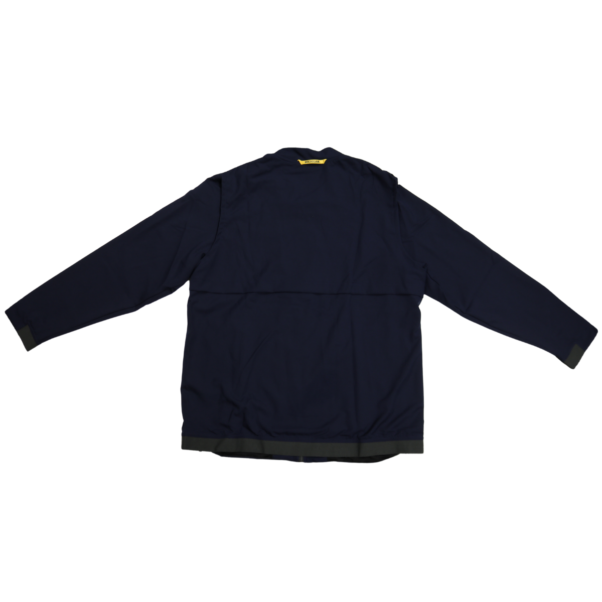 Nike Air Jordan Michigan Wolverines Navy Windbreaker - Back View