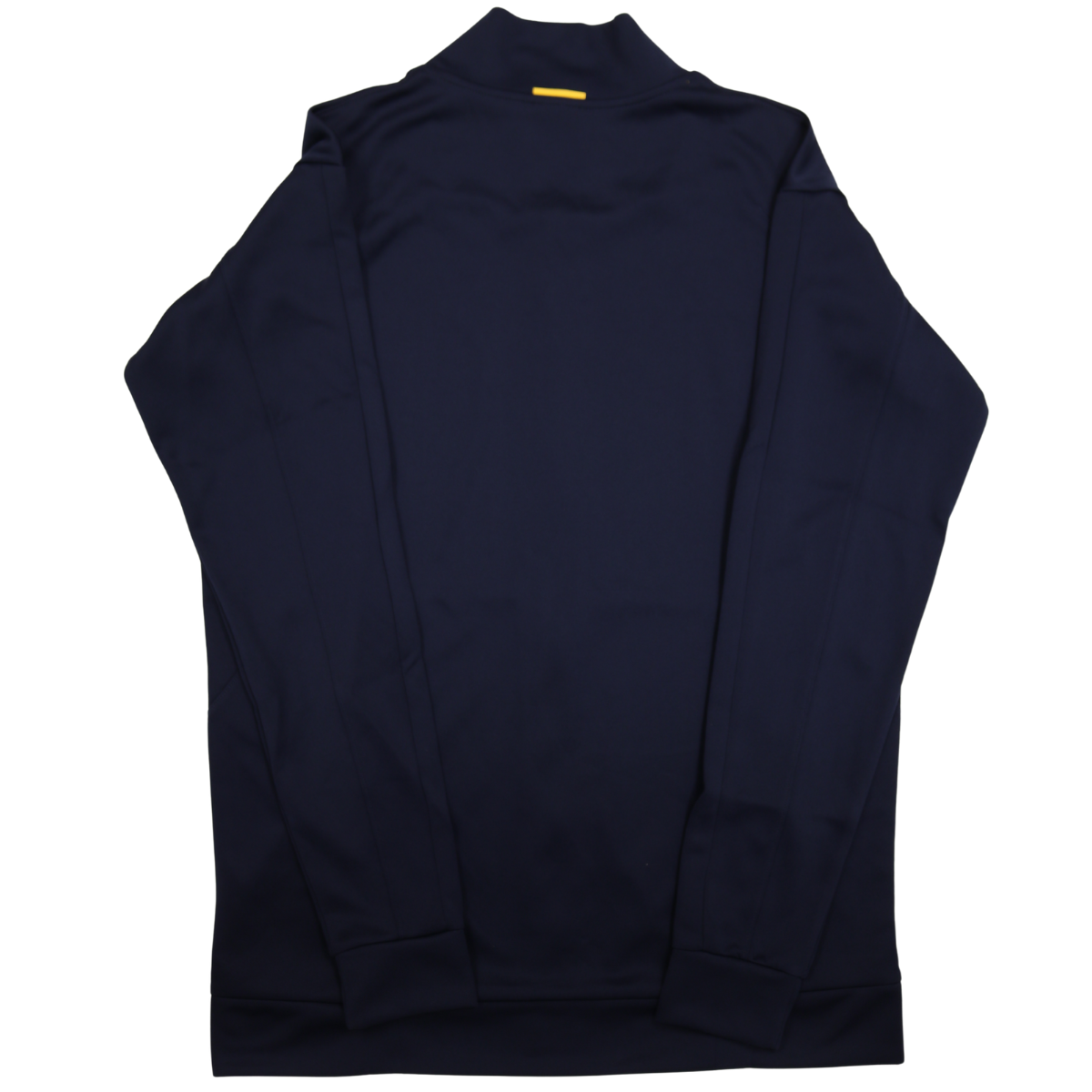 Nike Air Jordan Michigan Wolverines Navy Yellow Logo M Zip Up - Back View