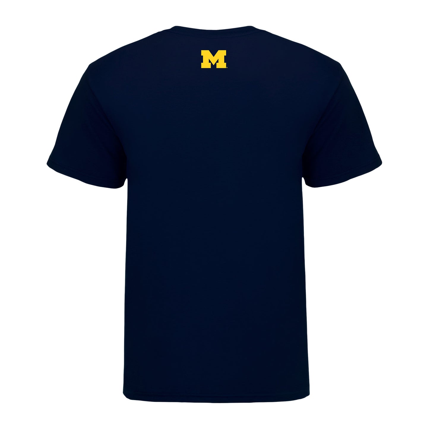 Michigan Wolverines #0 Semaj Morgan Student Athlete Comic T-Shirt - Back View