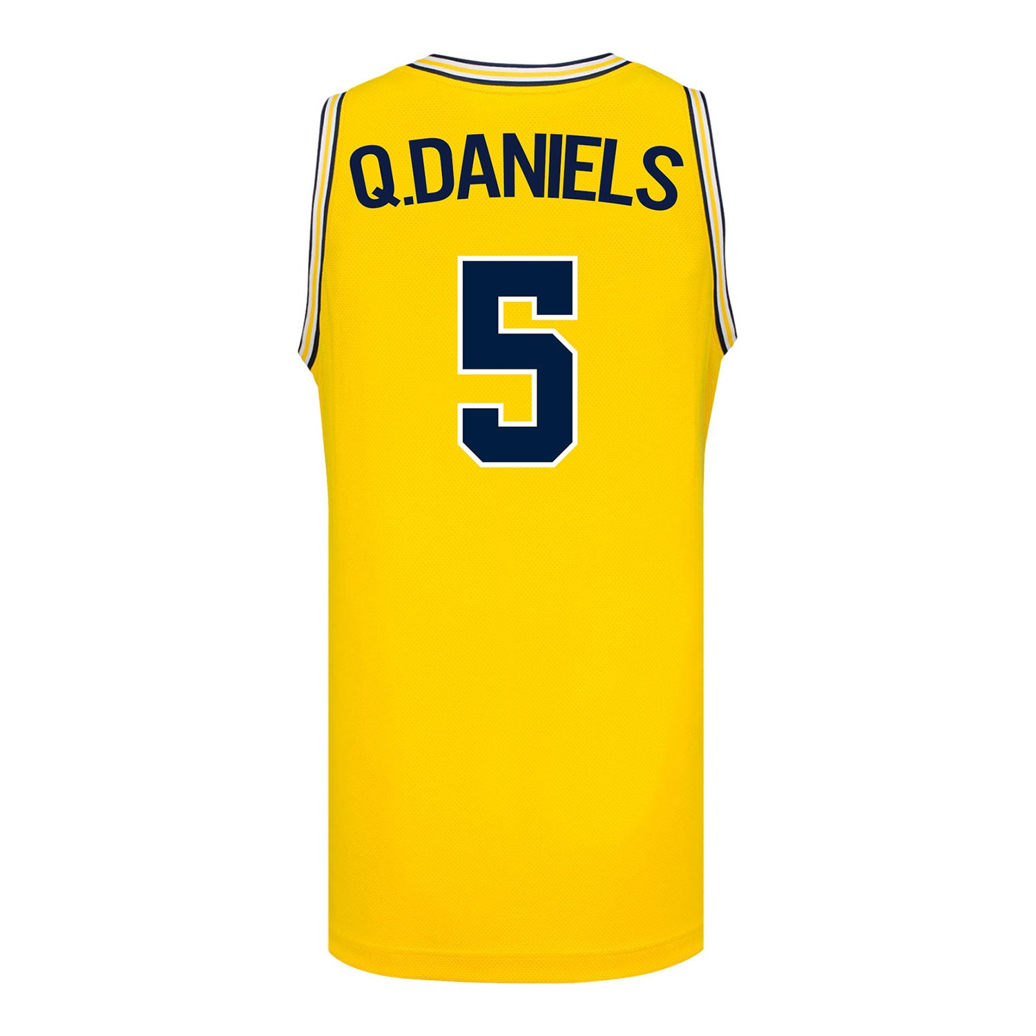 Michigan Wolverines #5 Brooke Q. Daniels Student Athlete Maize