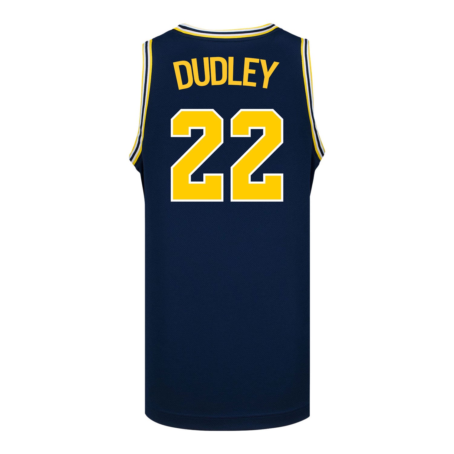 Michigan Wolverines #22 Kendall Dudley Student Athlete Blue