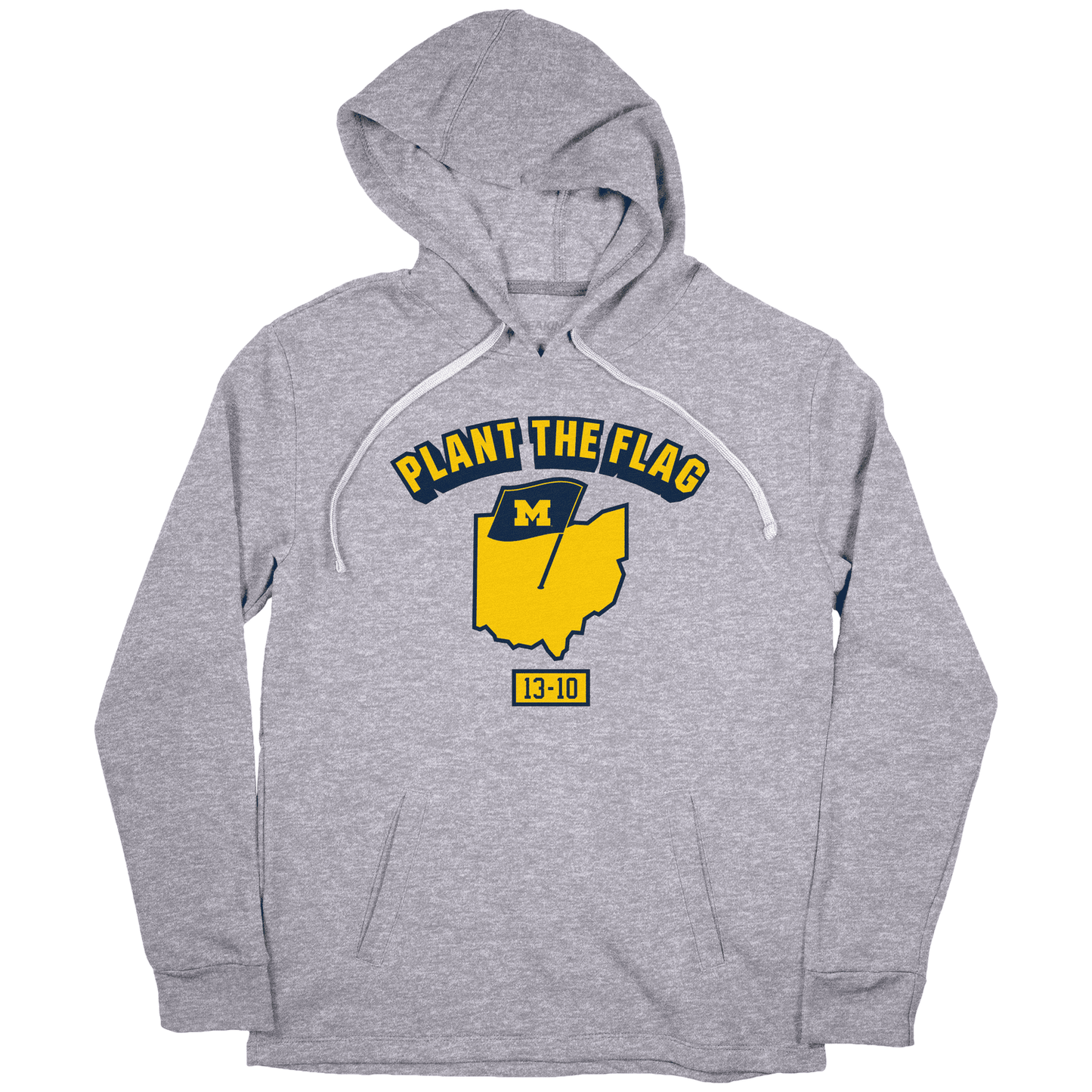 Michigan Wolverines Plant The Flag Hoodie