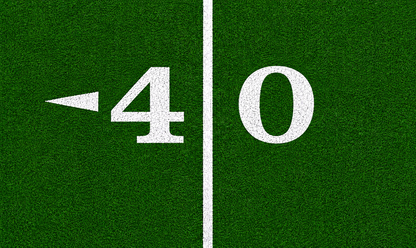 University of Michigan Authentic '-40' Yard Line Game Used Michigan Stadium Field Section (Pre-Order)