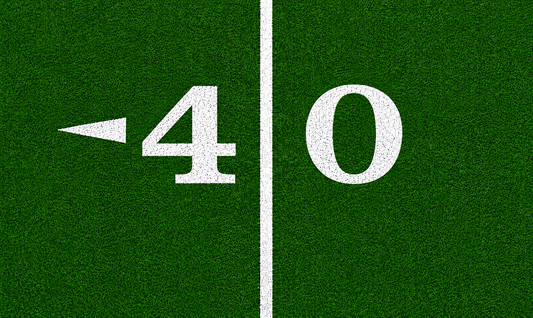 University of Michigan Authentic '-40' Yard Line Game Used Michigan Stadium Field Section (Pre-Order)