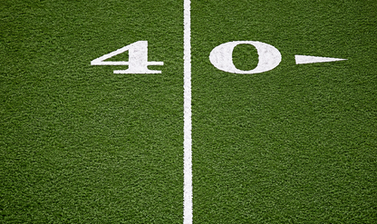 University of Michigan Authentic '40-' Yard Line Game Used Michigan Stadium Field Section (Pre-Order)