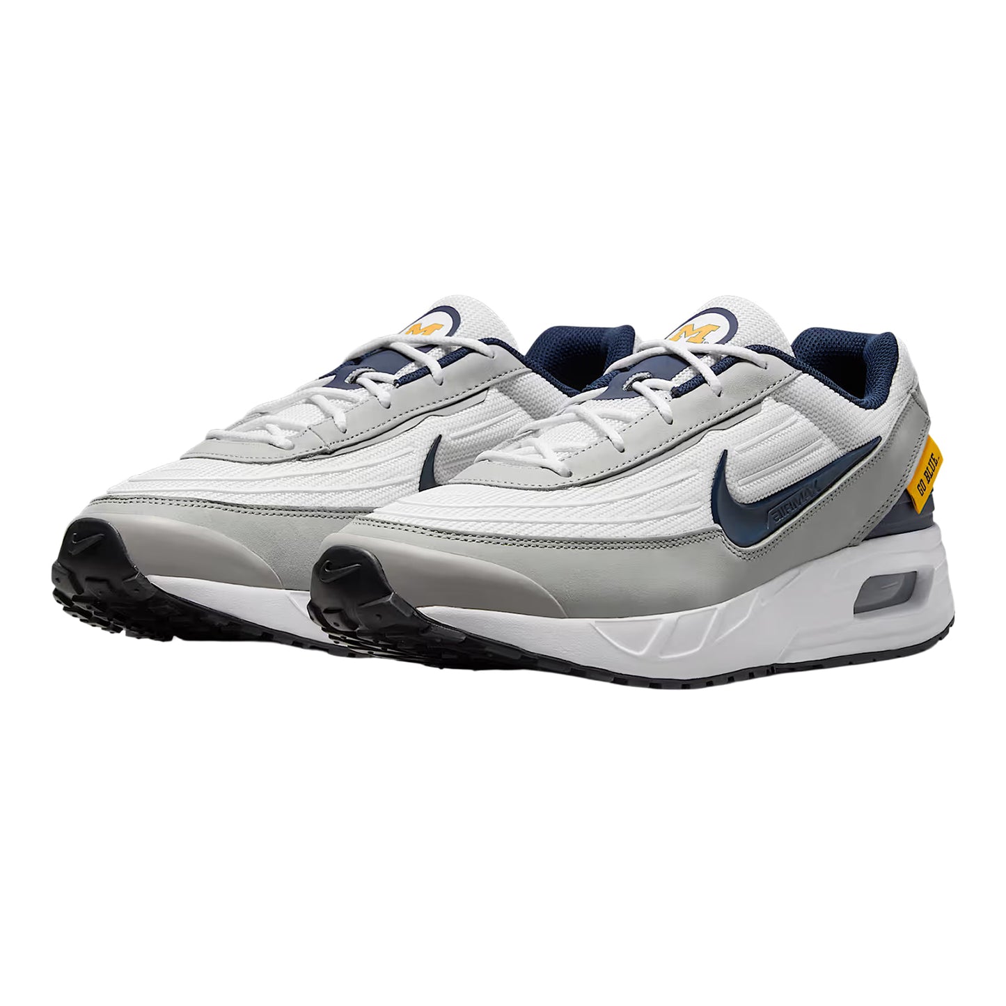 Michigan Wolverines Nike Air Max Verse Shoes - Front Right View
