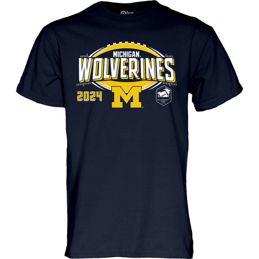 Michigan Wolverines Blue 84 Bowl Game Tee