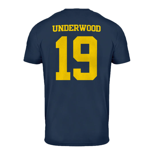 Valiant University of Michigan Football Student Athlete #19 Bryce Underwood Jersey Tee
