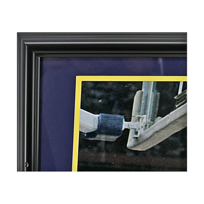 Chris Webber Signed Michigan Wolverines 16x20 Dunking Framed Photo (Fanatics) - Frame View