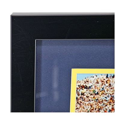 Jim Harbaugh Michigan Wolverines Autographed Signed 8x10 Celebration Framed Photo (Beckett COA) - Frame View