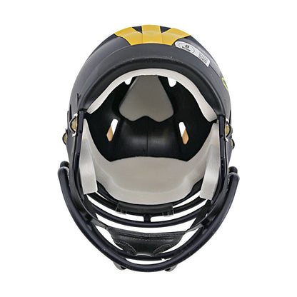 Aidan Hutchinson Michigan Autographed Signed Riddell Replica Speed Mini Helmet (Beckett Auth) - Inside View