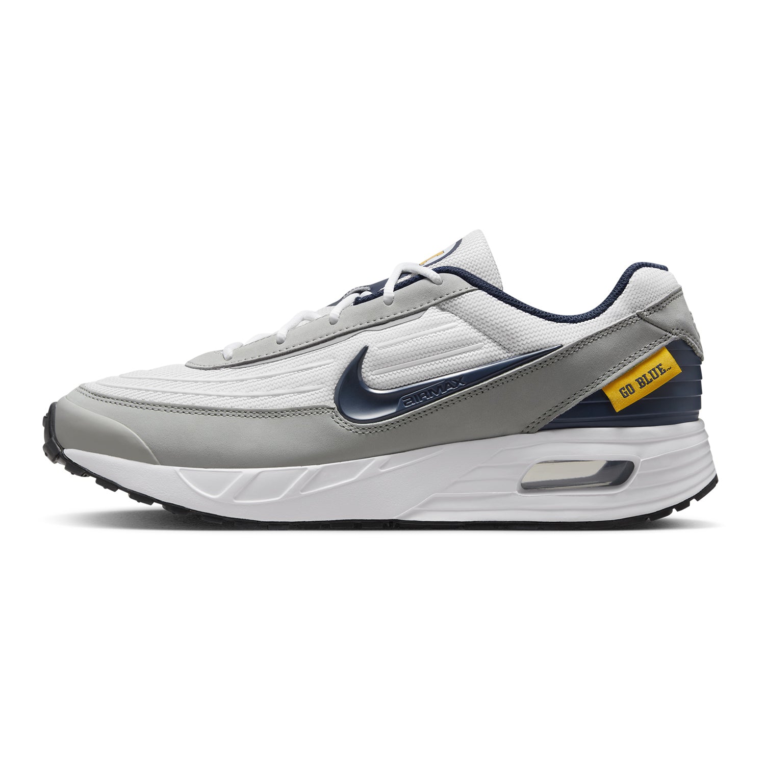 Michigan Wolverines Nike Air Max Verse Shoes - Outside View