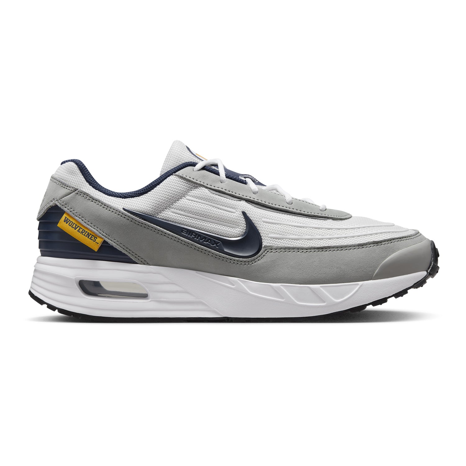 Michigan Wolverines Nike Air Max Verse Shoes - Inside View