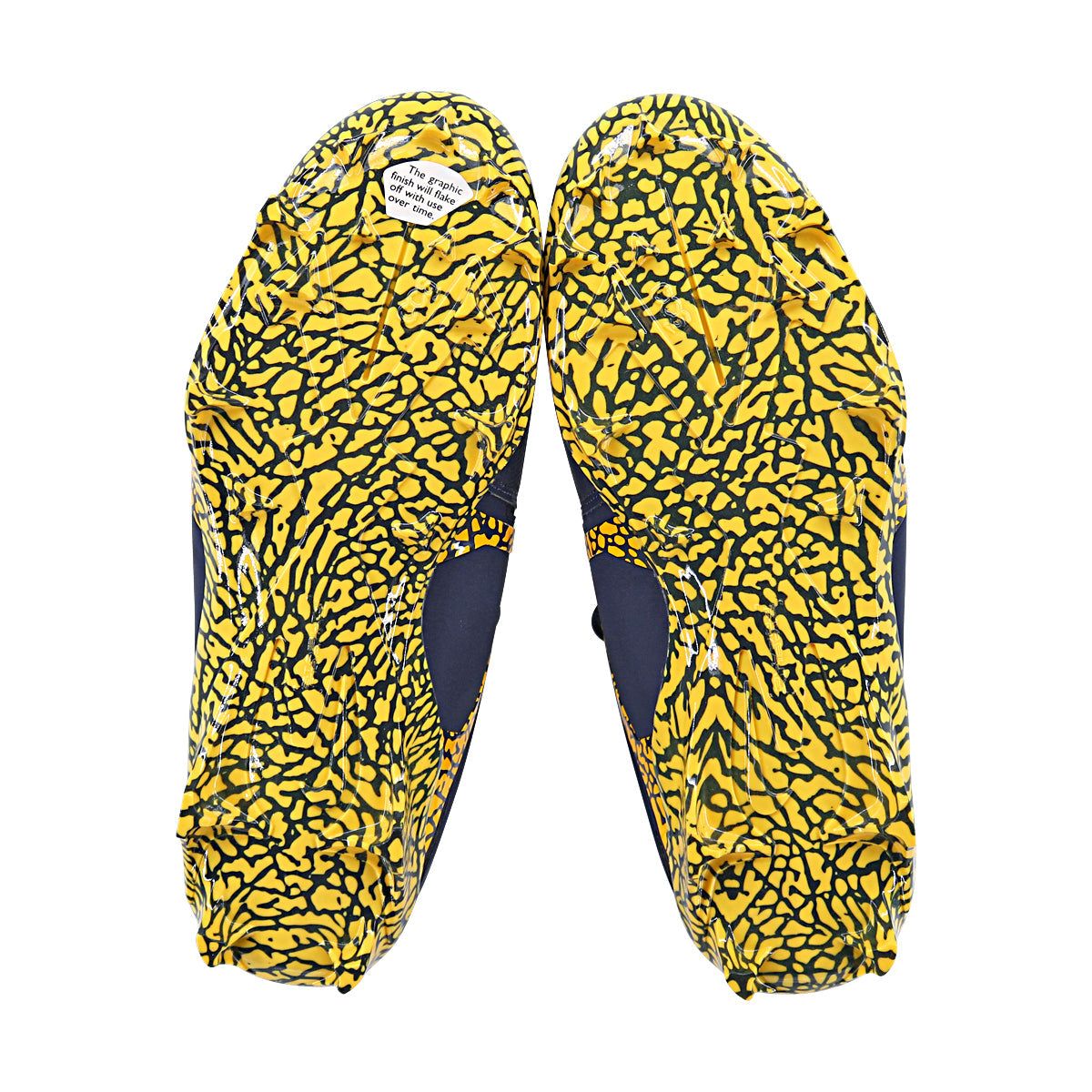 Jordan Brand Alpha Menace Pro 3 University of Michigan Team Issued Cleat Size 10.5 In Blue - Under View