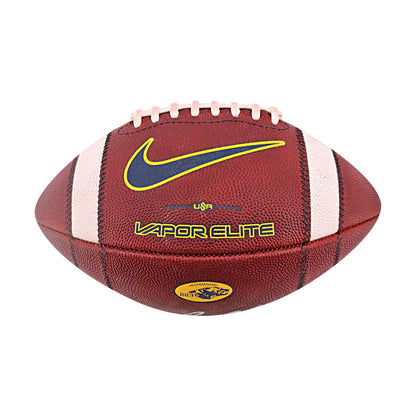 JJ McCarthy University of Michigan Autographed Team Issued Nike Vapor Elite Ball #223 Football (CX Auth) - Front View