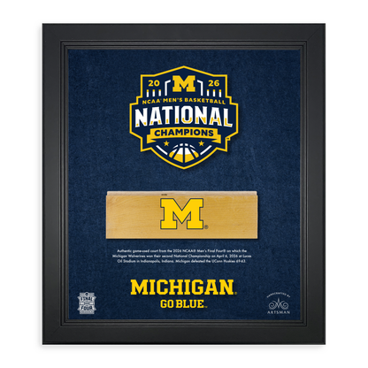 Michigan Wolverines 2026 NCAA® Men’s National Championship Frame - 15”x17”