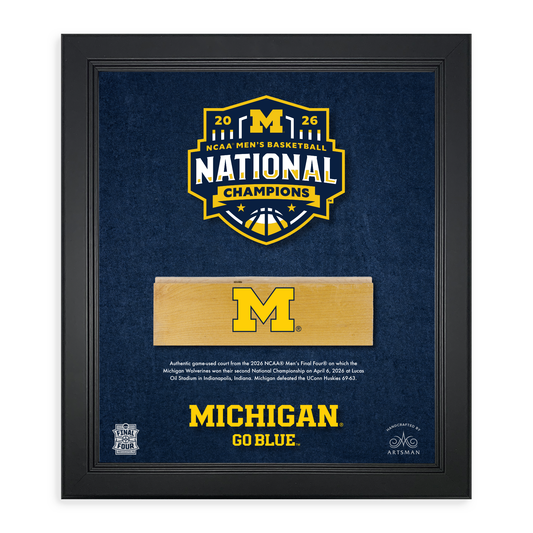Michigan Wolverines 2026 NCAA® Men’s National Championship Frame - 15”x17”