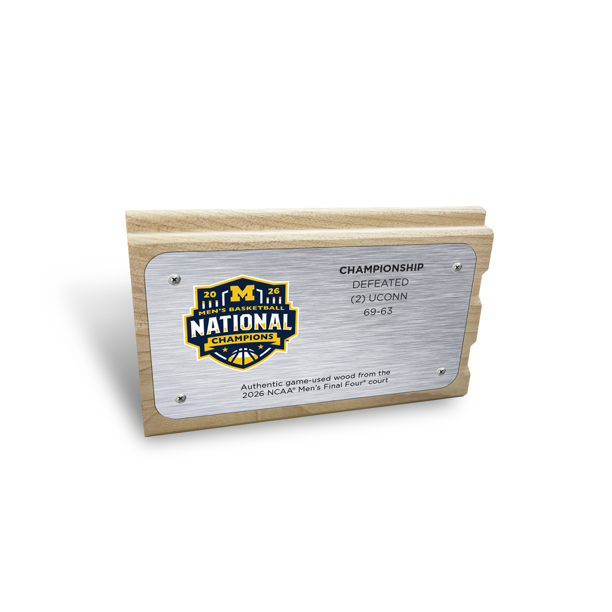 Michigan Wolverines 2026 NCAA® Men’s National Championship Mini-Mini Court