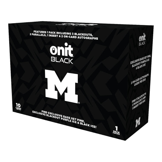 ONIT Black Series 2025 Michigan Football Premium Edition - Front View