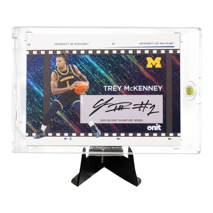 ONIT Michigan Wolverines Men's Basketball NIL Trading Card Single Pack - Card View