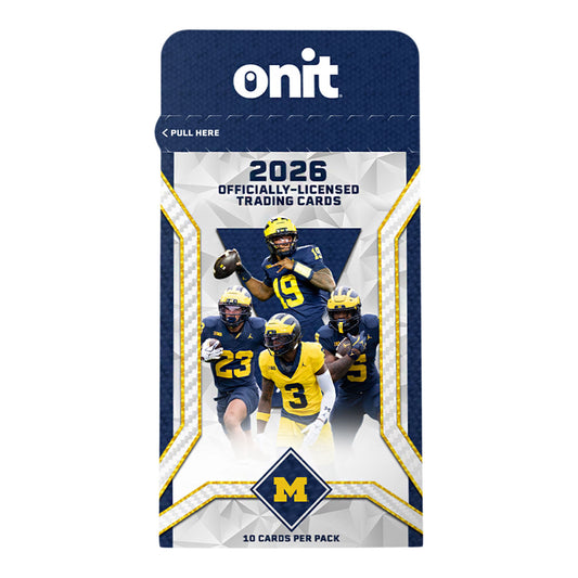 ONIT Michigan Wolverines Football 2026 NIL Trading Card Single Pack
