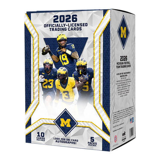 ONIT Michigan Wolverines Football 2026 NIL Trading Card Value Box