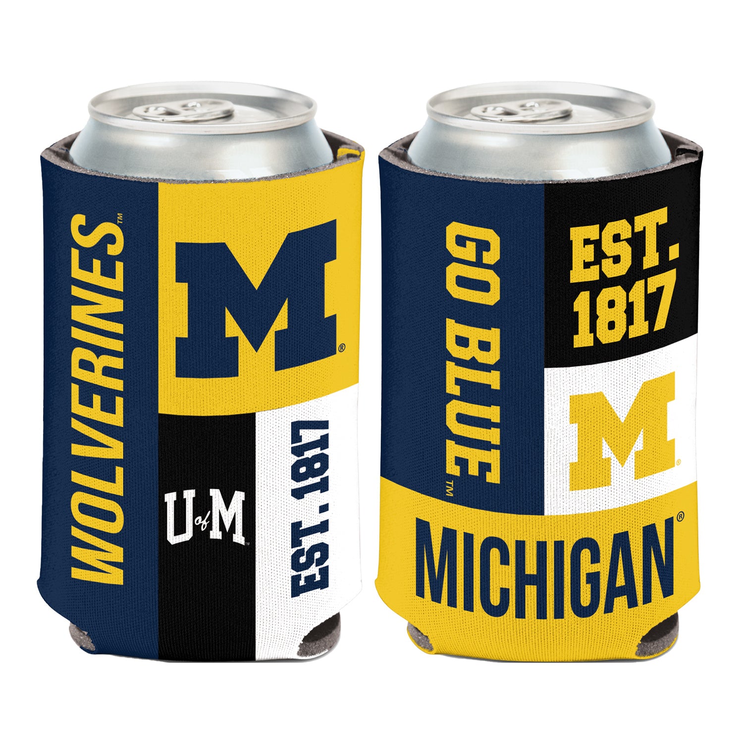 Wincraft Color Block 12 OZ Coozie - Multi View