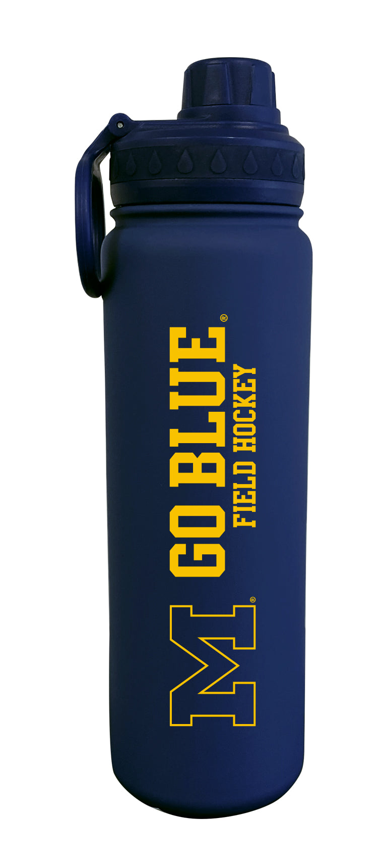 Michigan Wolverines Field  Hockey Tumbler - Front View