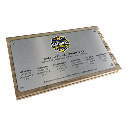 Michigan Wolverines Final Four Small Court