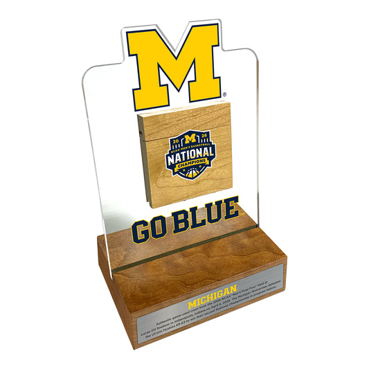 Michigan Wolverines 2026 NCAA® Men’s National Championship Desk Frame