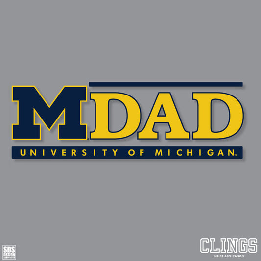 University of Michigan Dad Decal