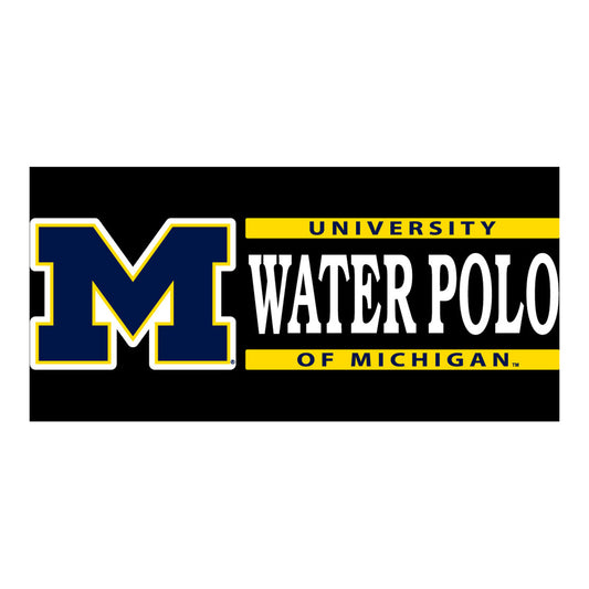 University of Michigan Water Polo Decal - Front View