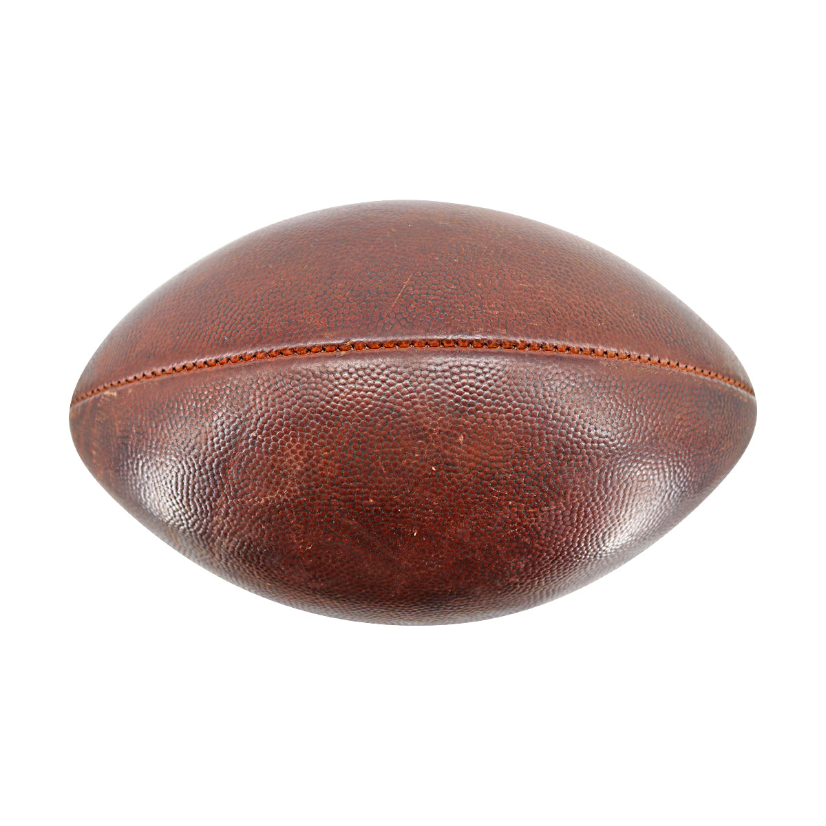 2001 Game Used Michigan Wolverines Wilson Football 1 In Brown - Under View