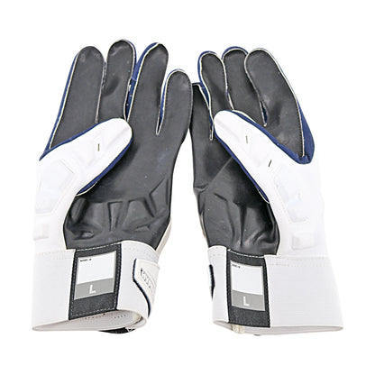 Jordan Brand Hyperbeast 2.0 Team Issued Michigan Wolverines White Gloves Size L Style F979 - Inside View