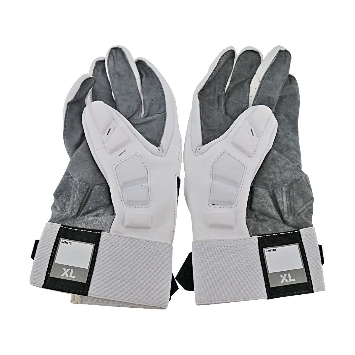 Jordan Brand Hyperbeast 2.0 CLG Team Issued Michigan Wolverines White Gloves Size XL Style F981 - Inside View