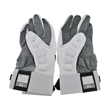 Jordan Brand Hyperbeast 2.0 CLG Team Issued Michigan Wolverines White Gloves Size XL Style F981 - Inside View
