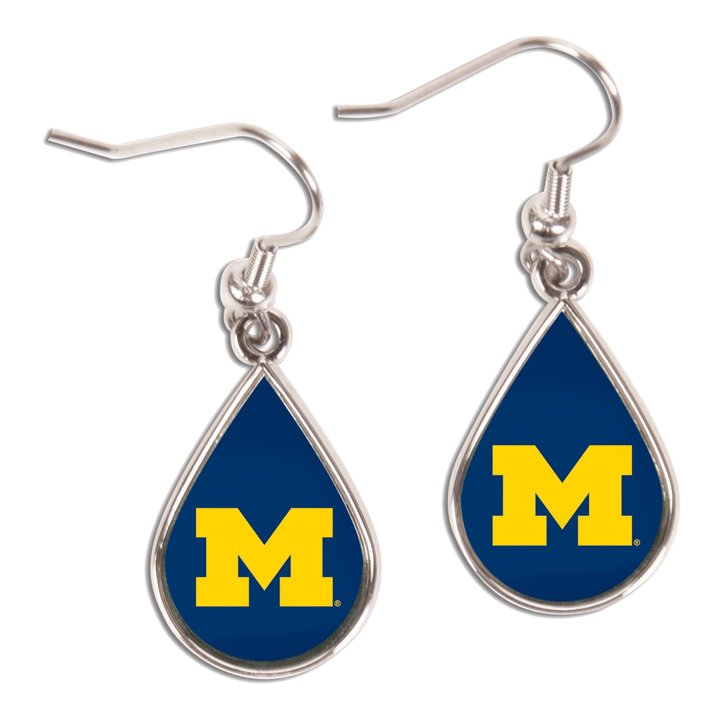 Wincraft Michigan Tear Drop Earrings - Main View