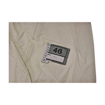Greg Robinson Michigan Wolverines #79 2017 Practice Used White Jordan Brand Jersey - Tag View