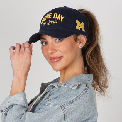 Michigan Wolverines Ponyflo Ladies Gameday Pony Hat