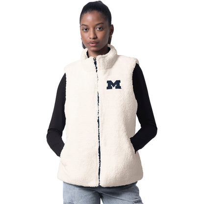 Michigan Wolverines Women's G III Reversible Vest