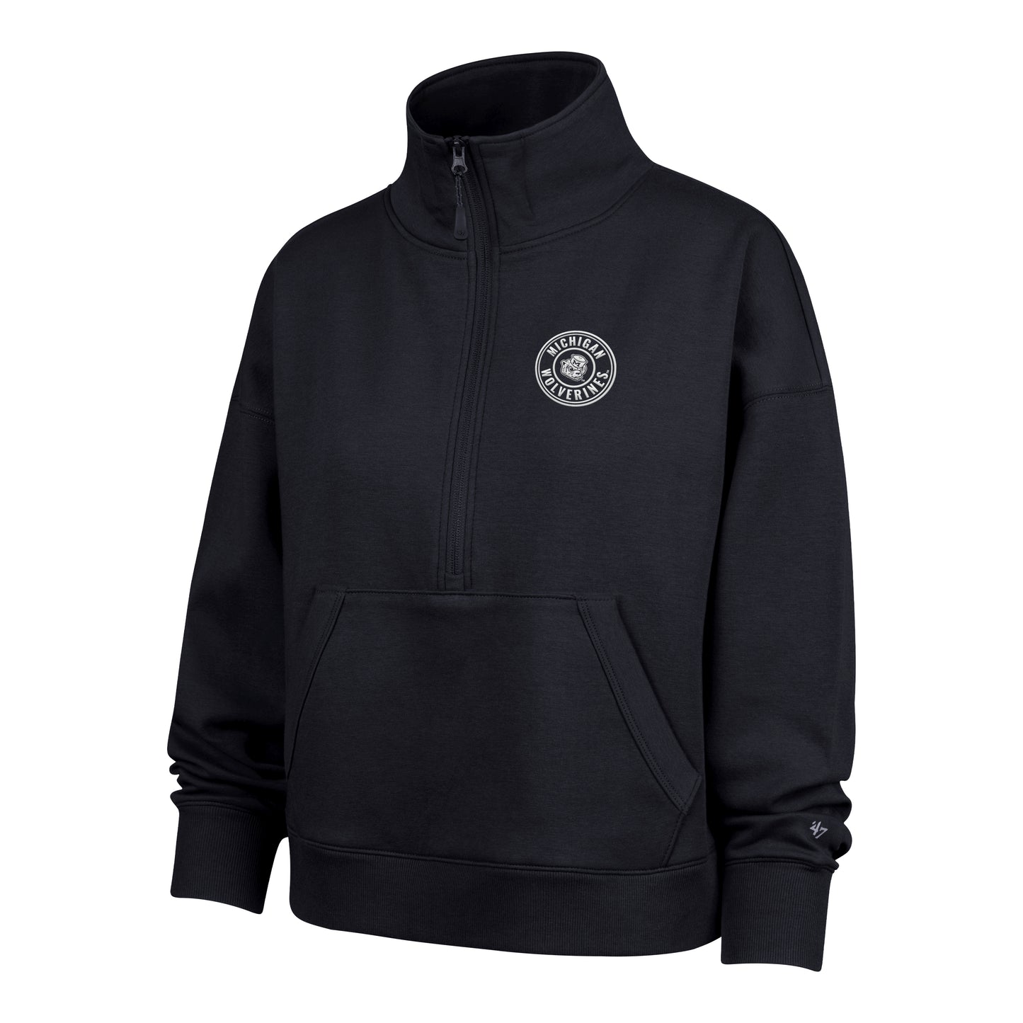 Michigan Wolverines Women's Loop In Forward 1/2 Zip Pullover