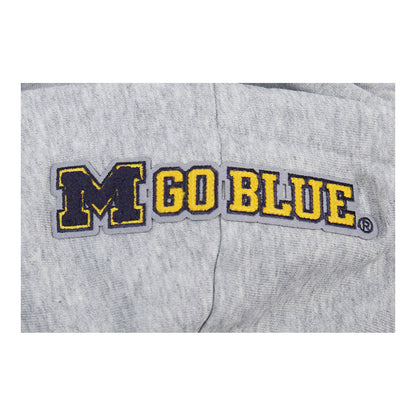 Women's Michigan Wolverines Pro Standard Cropped Hoodie - Hood Detail View