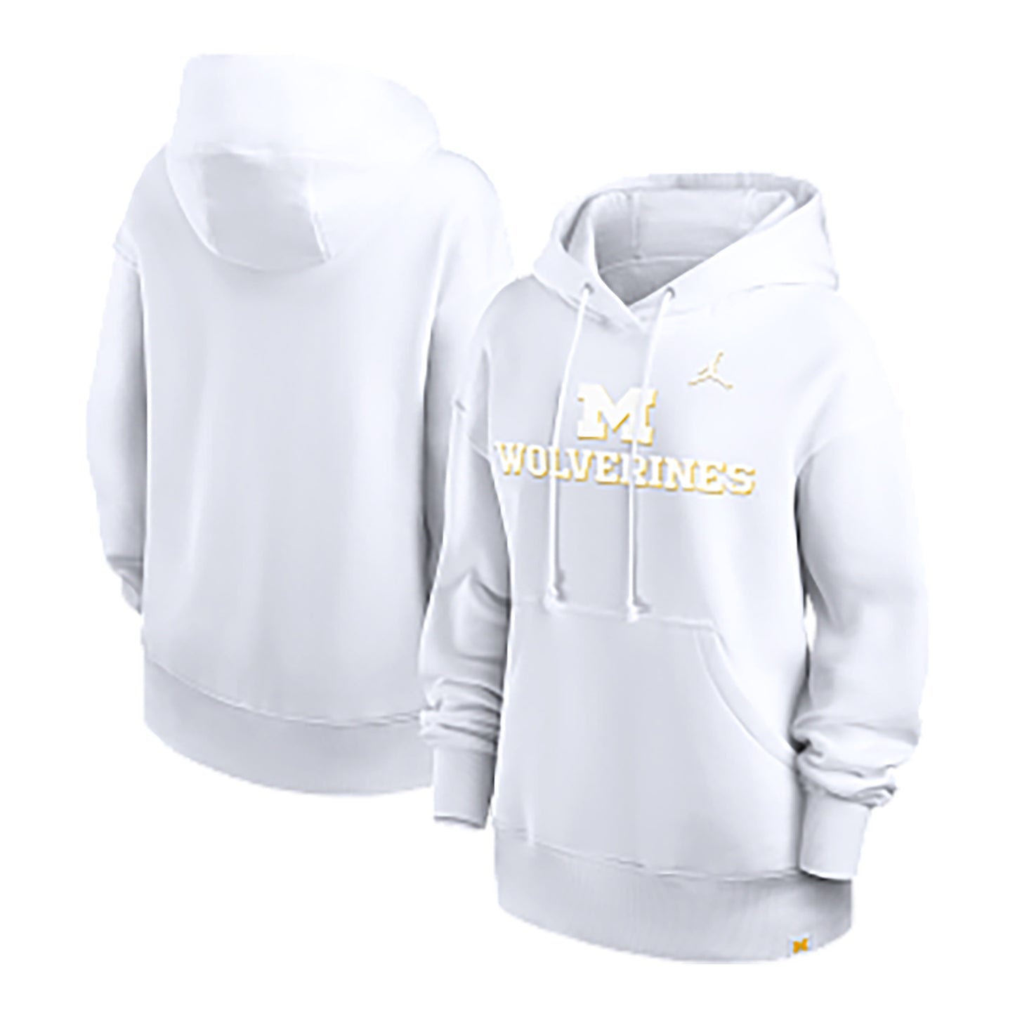 Women's Michigan Wolverines Jordan Brand Statement Hoodie - Multi View