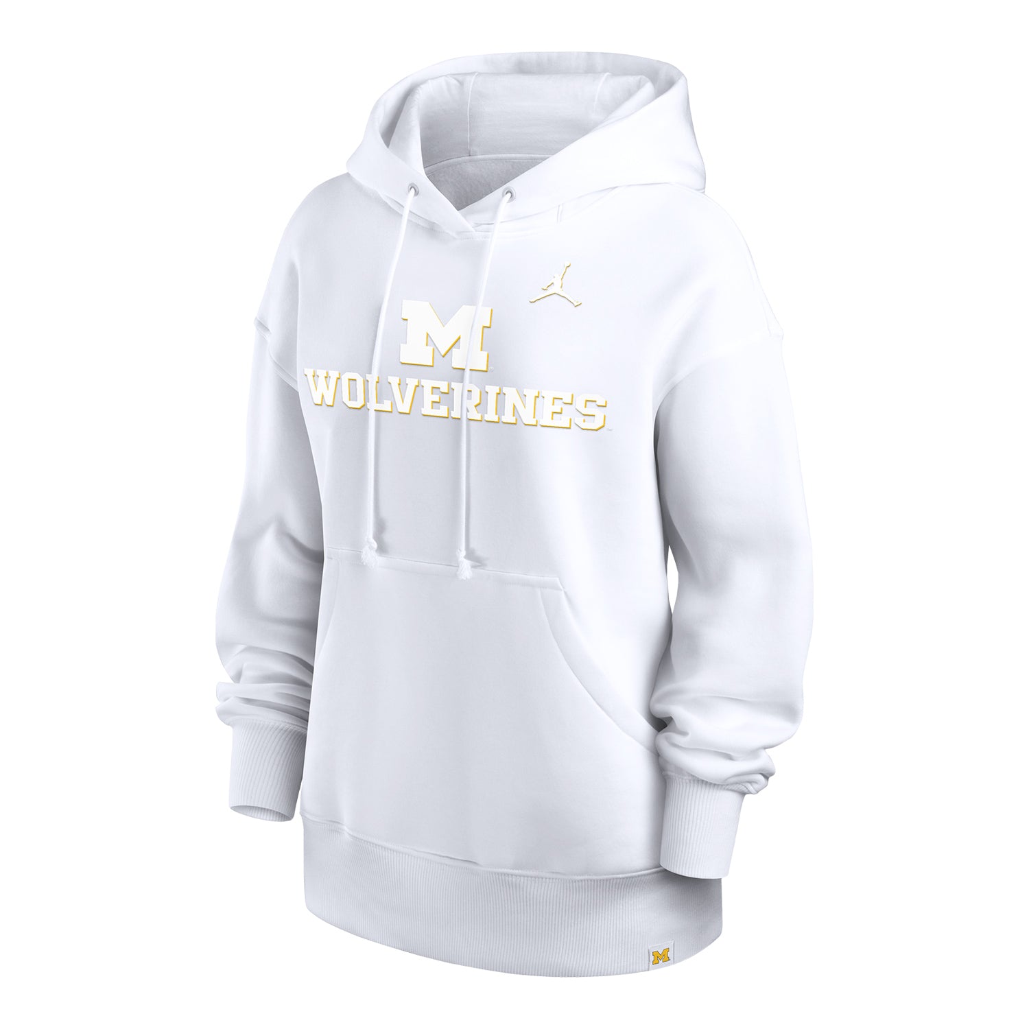 Women's Michigan Wolverines Jordan Brand Statement Hoodie - Front View