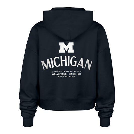 Michigan Wolverines '47 Ladies Hadrian Foundation Hoodie