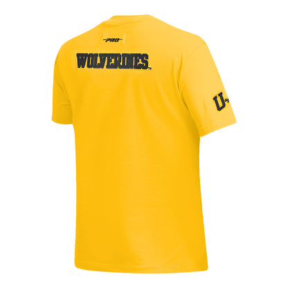 Ladies Michigan Wolverines Pro Standard T-Shirt - Angled Back View