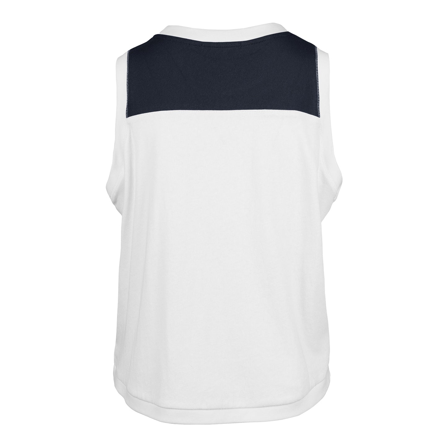 Michigan Wolverines Women's White '47 Brand Primary Logo Zoey Tank - Back View