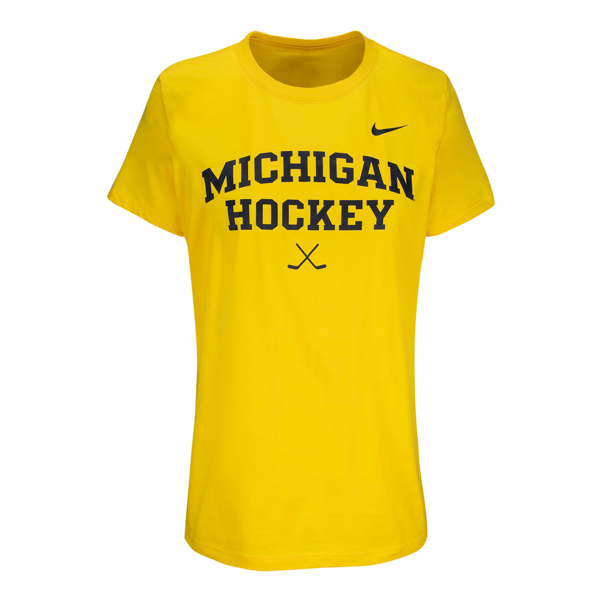 Michigan Wolverines Hockey Ladies Nike Tee