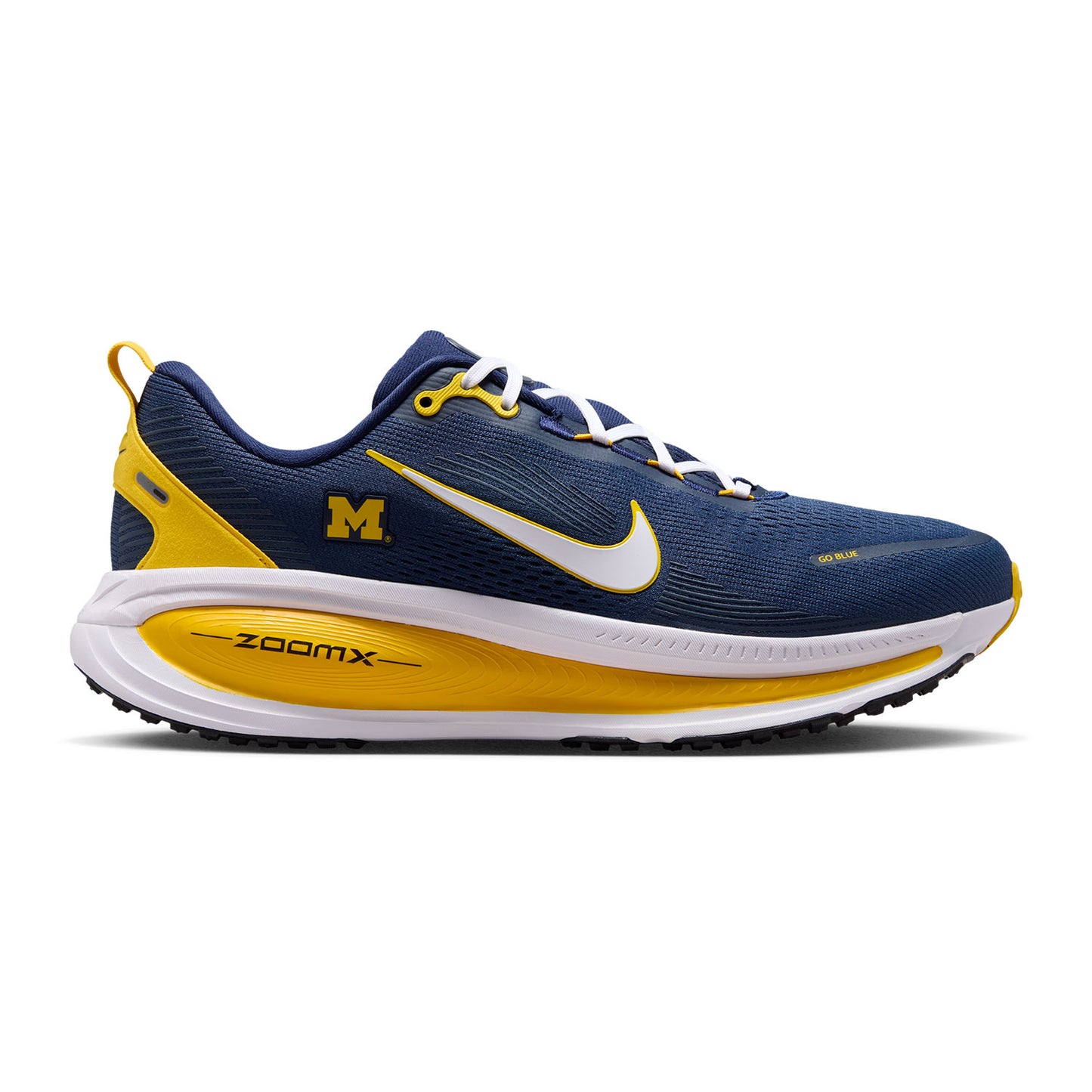 Michigan Wolverines Nike Navy Vomero 18 Shoes